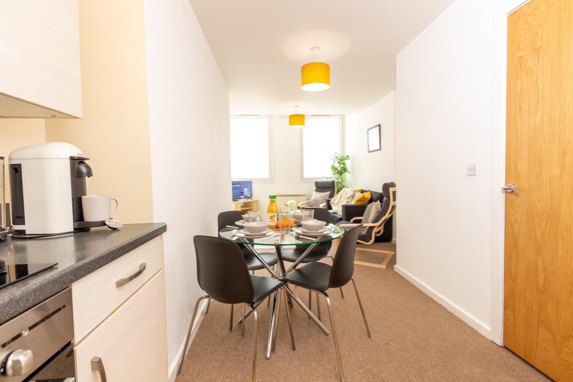 Comfy Chic 2Bed Apartment In Sheffield City Centre Eksteriør billede